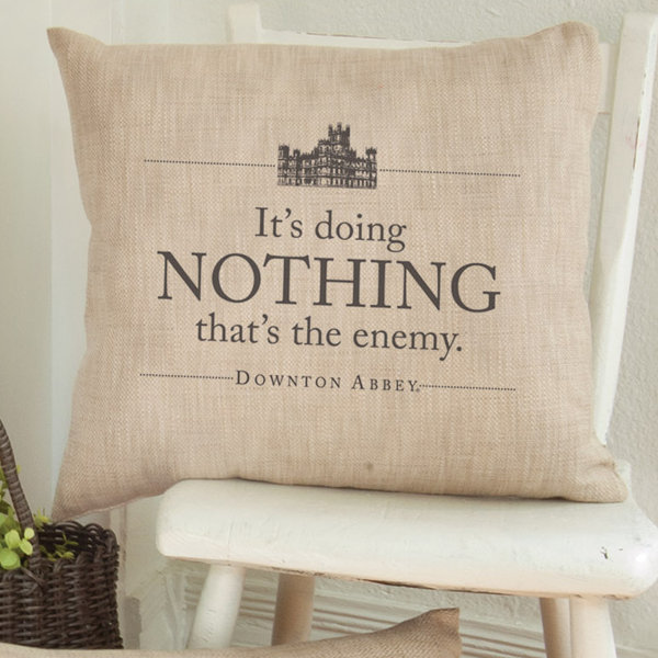 Heritage Lace Downton Abbey Nothing Throw Pillow Wayfair